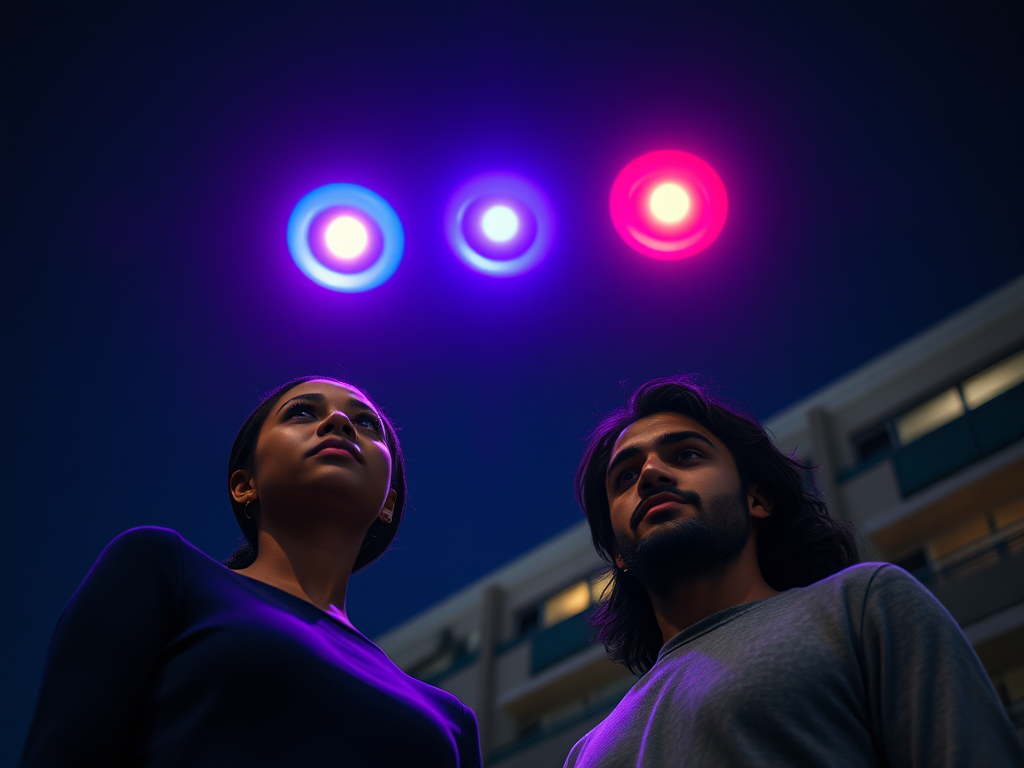 The Night the Lights Followed Us